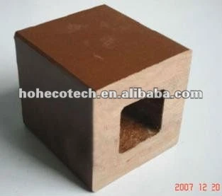 Recycled water-proof wpc outdoor fence post (CE RoHS ISO9001 ISO14001)