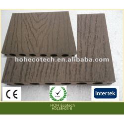耐久の熱い販売の環境に優しいwpcの屋外のdecking (水証拠、紫外線抵抗、抵抗腐敗するおよびひび)