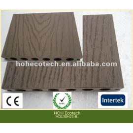 Durable hot sale eco-friendly wpc outdoor decking(water proof, UV resistance, resistance to rot and crack)