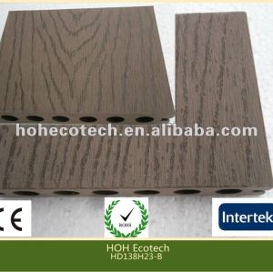 Durable hot sale eco-friendly wpc outdoor decking(water proof, UV resistance, resistance to rot and crack)