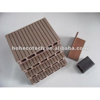 WPC waterproof decking board/WPC composite hollow decking
