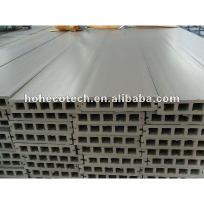 Hollow composite decking board wpc decking floor