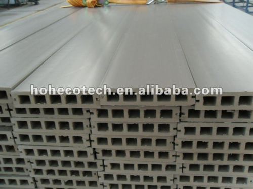 Hollow composite decking board wpc decking floor