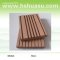 Natural feel wood plastic composite decking