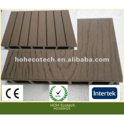 耐久の熱い販売の環境に優しいwpcの空のdecking (水証拠、紫外線抵抗、抵抗腐敗するおよびひび)