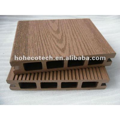 WPC waterproof decking board/WPC composite hollow decking