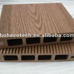 WPC waterproof decking board/WPC composite hollow decking