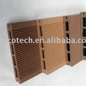 Populaires creux, platelage composite bois plastique/plancher