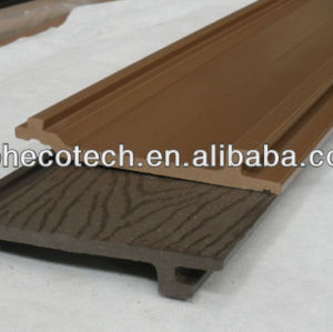 WPC walls in plastic for exteriors /wood plastic wall outdoor