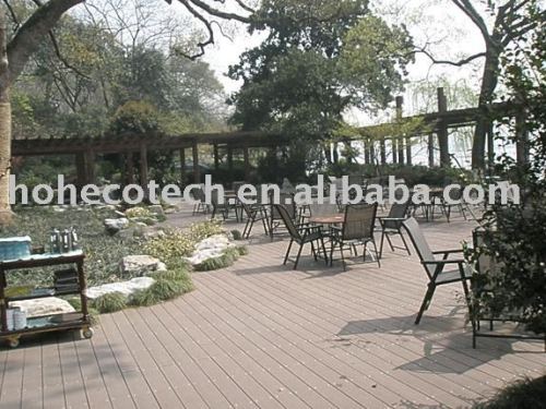 WPC Flooring For Garden using