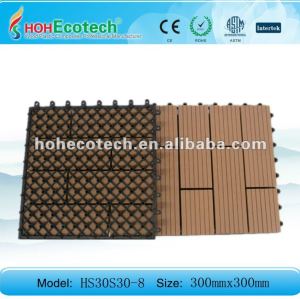 Ecowood and reclycling flooring tile/bathroom decking