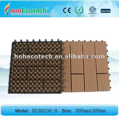 Ecowood and reclycling flooring tile/bathroom decking