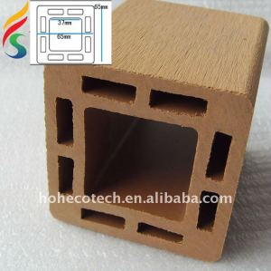 hot sell wpc post/ bars for fencing, gazebo, pergola ,water proof wpc wood plastic composite ASTM REACH FSC CE APPROVED