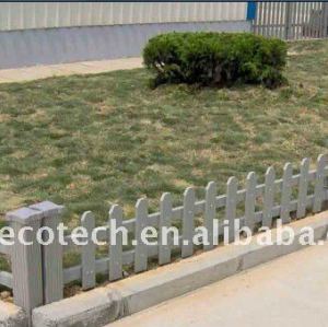 Longue vie à utiliser en plein air jardin d'escrime wpc composite clôture