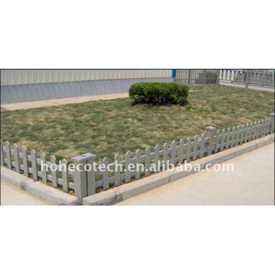 Long life to use outdoor GARDEN fencing wpc composite fencing