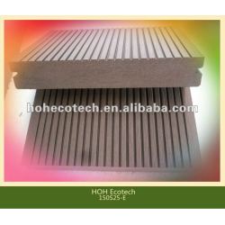 耐久の熱い販売の環境に優しいwpcの屋外のdecking (水証拠、紫外線抵抗、抵抗腐敗するおよびひび)