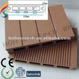 wpc deck flooring plank ,wood plastic composite decking