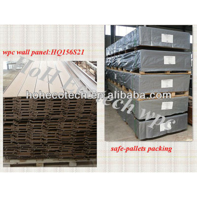Wood plastic composite facade,wpc cladding and wpc facade