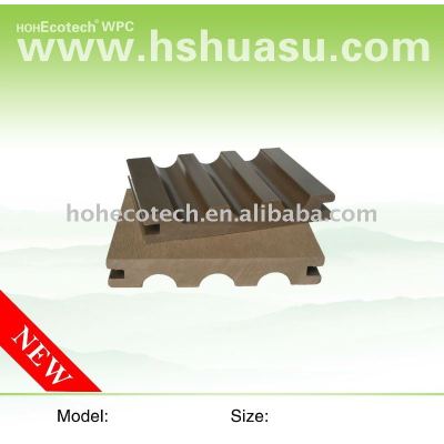 Outdoor parquet wood flooring wpc