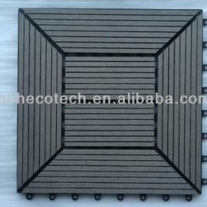 outdoor waterproof wooden flooring outdoor boards wpc decking DIY tiles