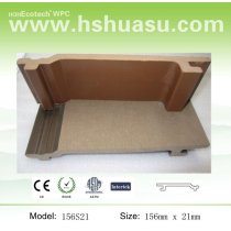High Quality Woodlike WPC Material Wall Panel