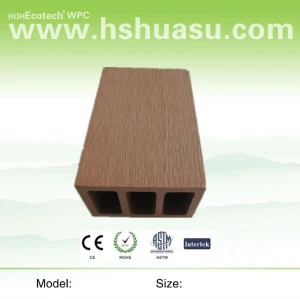 Balustrades extérieures composées en plastique de HDPE