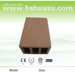 HDPEのプラスチック合成の外の手すり