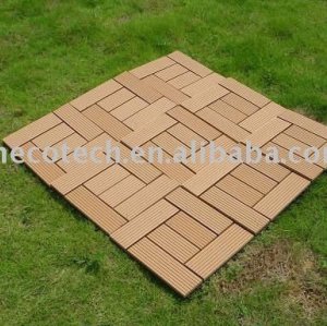Ecowood WPC bathroom board/ decking tile for garden / balcony /backyard/courtyard