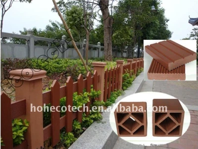 WPC railing wpc wood fence PUBLIC places Decoration WPC Fencing