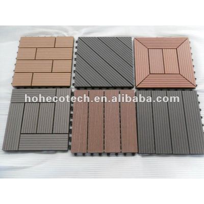 WPC tile flooring/outdoor decking DIY tile