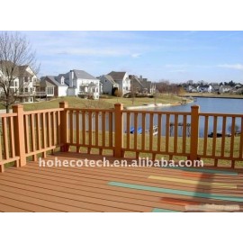 Outdoor PUBLIC flooring wood plastic composite decking/flooring (CE, ROHS, ASTM, ISO 9001, ISO 14001,Intertek)