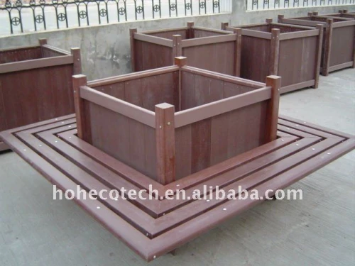 wood plastic composite bench/chairs public rest chairs leisure chairs/bench wood bench
