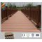 Groove surface solid wpc decking