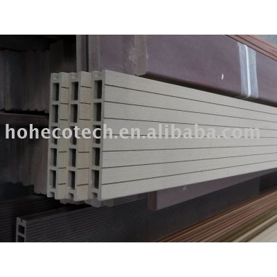 wood plastic composite flooring/decking-easy install