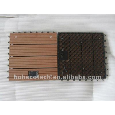 wpc interlocking decking tiles