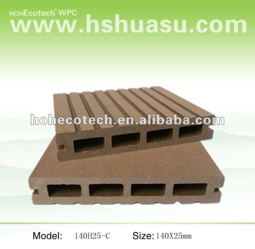 buon materiale di decking composito di edificio esterno decking di wpc