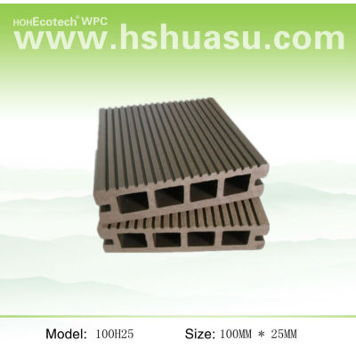 wpc composite decking 100H25