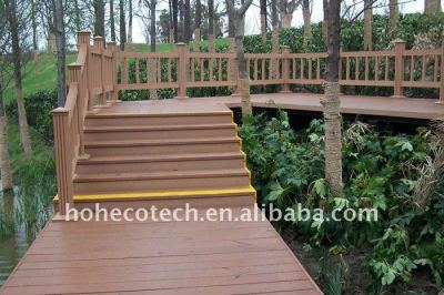 100% recyclable wpc timber deck Wood plastic composite decking/flooring decking