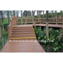 100% recyclable wpc timber deck Wood plastic composite decking/flooring decking