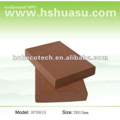 Wpc decking fencing board outdoor railing for (garden/courtyard/river bank/park/plank road)