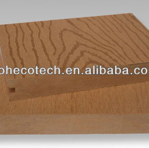 Antiseptic wooden outdoor deck board