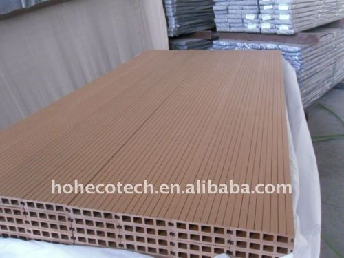 decking del wpc paquete compuesto plástico de madera decking azulejos cubiertas de vinilo