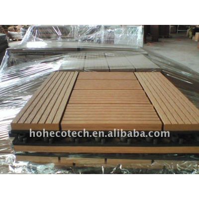 WASHING room sanna board WPC outdoor tile flooring Wpc Decking Tile wpc tile