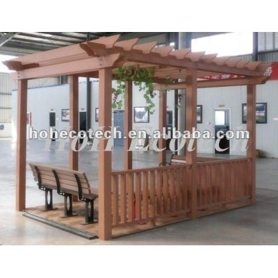wooden and plastic pergolas/gazebo