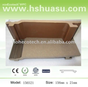 목제 플라스틱 합성물 WPC 벽 pannl