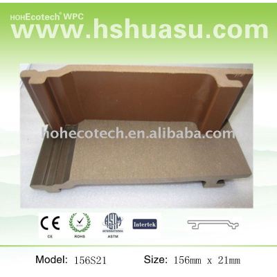 wood plastic composite WPC wall pannl