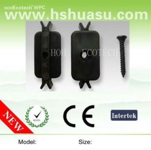 Outdoor plastic clip use for wpc decking/decking clips
