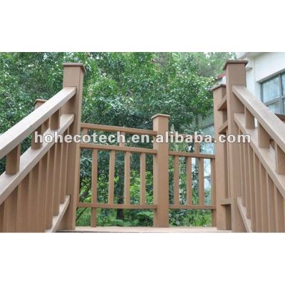 Promotion! recyclable long life WPC railing (CE RoHS)