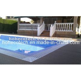 modern new type decorative wpc composite swimming pool decking