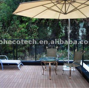LONG life to use wood plastic composite decking/flooring composite wood